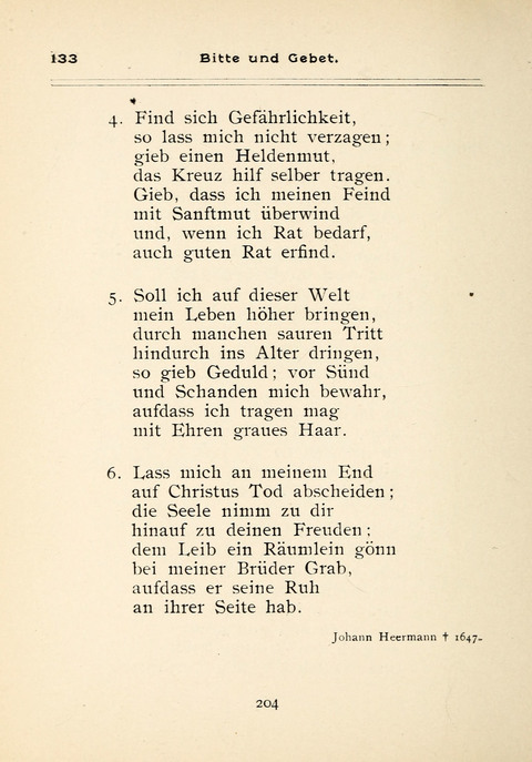 Gesangbuch der Zionsgemeinde zu Baltimore page 204