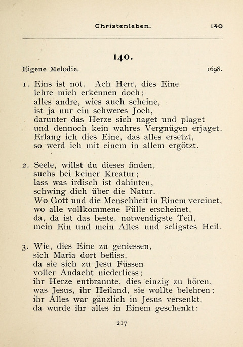 Gesangbuch der Zionsgemeinde zu Baltimore page 217