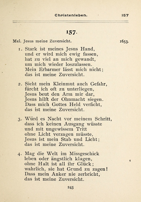 Gesangbuch der Zionsgemeinde zu Baltimore page 245