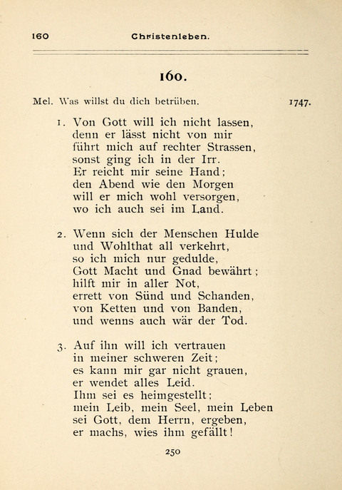 Gesangbuch der Zionsgemeinde zu Baltimore page 250