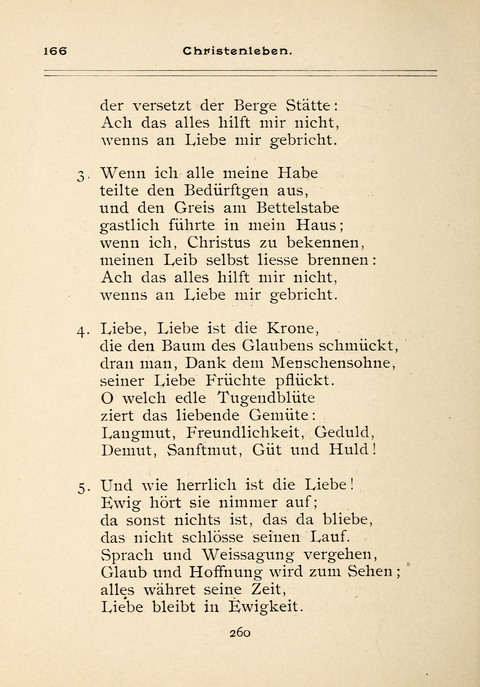 Gesangbuch der Zionsgemeinde zu Baltimore page 260