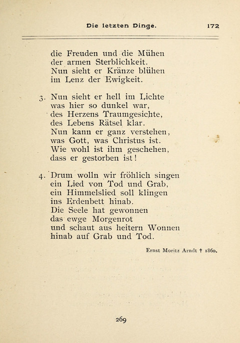 Gesangbuch der Zionsgemeinde zu Baltimore page 269