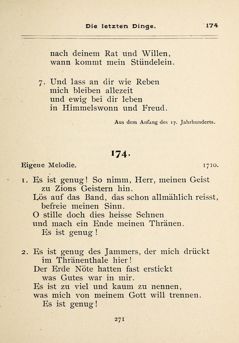 Gesangbuch der Zionsgemeinde zu Baltimore page 271