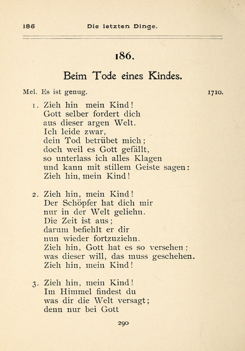 Gesangbuch der Zionsgemeinde zu Baltimore page 290