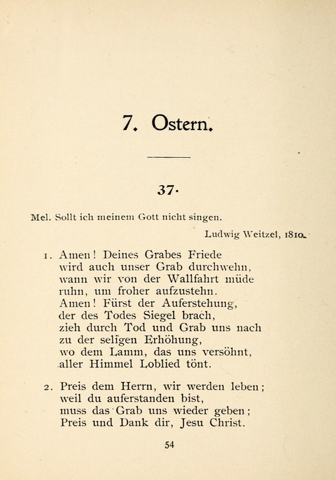 Gesangbuch der Zionsgemeinde zu Baltimore page 54