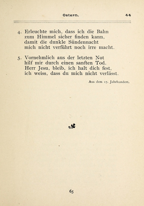 Gesangbuch der Zionsgemeinde zu Baltimore page 65