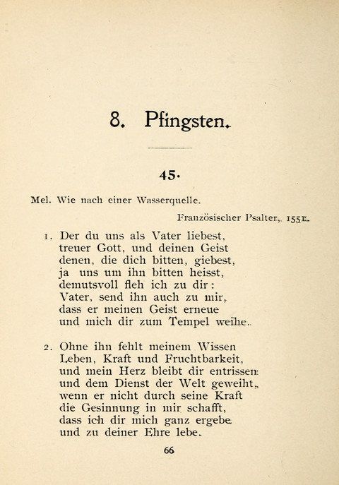 Gesangbuch der Zionsgemeinde zu Baltimore page 66