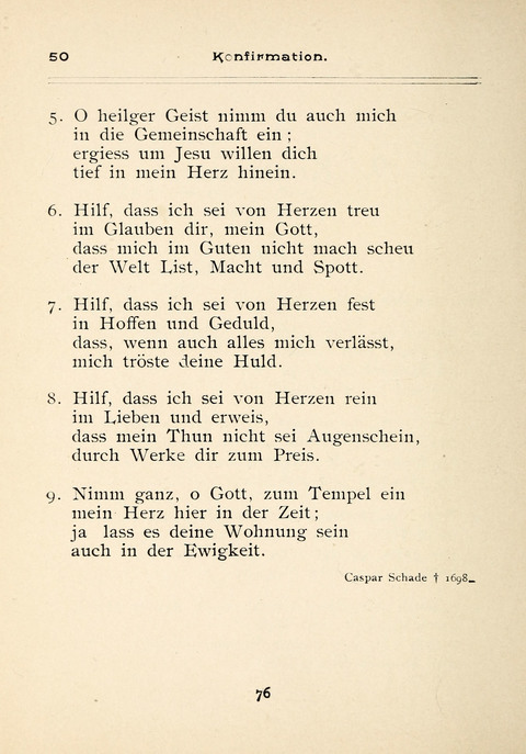 Gesangbuch der Zionsgemeinde zu Baltimore page 76