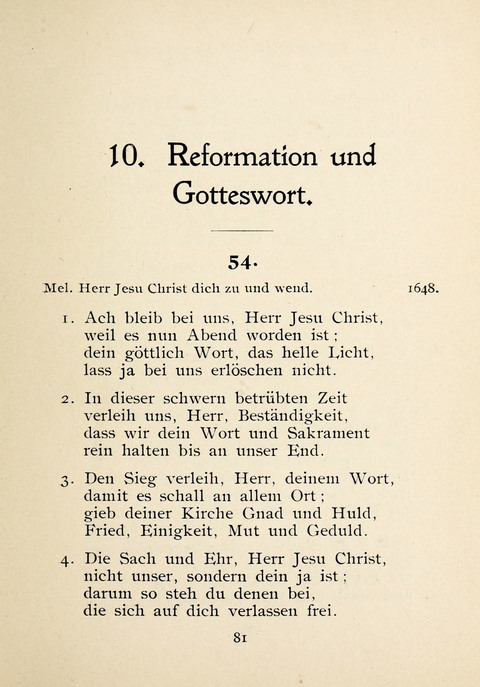 Gesangbuch der Zionsgemeinde zu Baltimore page 81