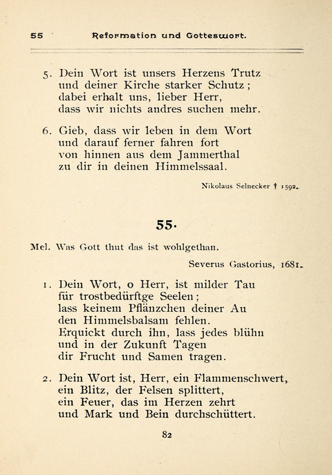 Gesangbuch der Zionsgemeinde zu Baltimore page 82