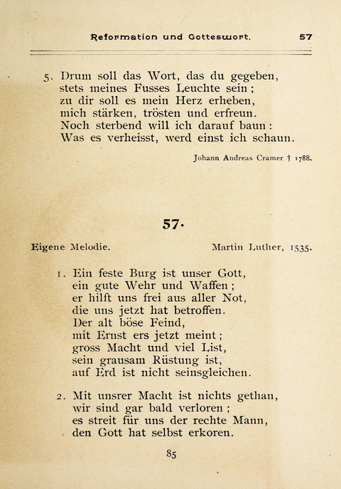 Gesangbuch der Zionsgemeinde zu Baltimore page 85