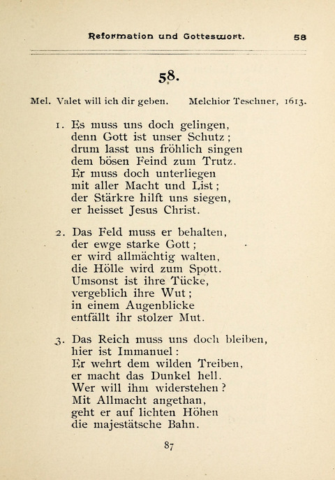 Gesangbuch der Zionsgemeinde zu Baltimore page 87