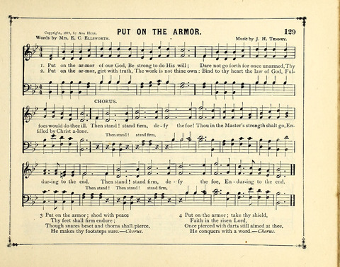 The Gem of Gems: a choice collection of sacred songs, original and selected, for the use of Sunday-Schools, Bible Classes and Social Worship page 129