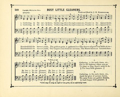 The Gem of Gems: a choice collection of sacred songs, original and selected, for the use of Sunday-Schools, Bible Classes and Social Worship page 148