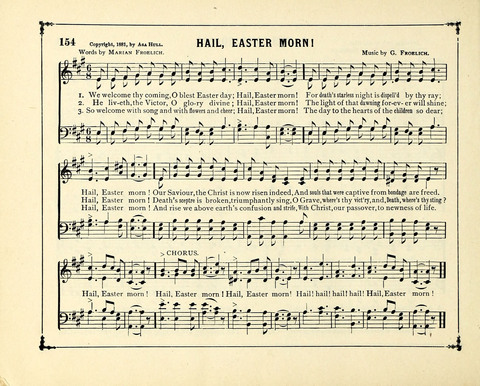 The Gem of Gems: a choice collection of sacred songs, original and selected, for the use of Sunday-Schools, Bible Classes and Social Worship page 154