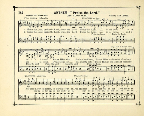 The Gem of Gems: a choice collection of sacred songs, original and selected, for the use of Sunday-Schools, Bible Classes and Social Worship page 162