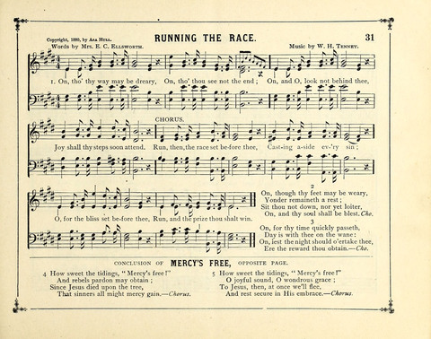 The Gem of Gems: a choice collection of sacred songs, original and selected, for the use of Sunday-Schools, Bible Classes and Social Worship page 31