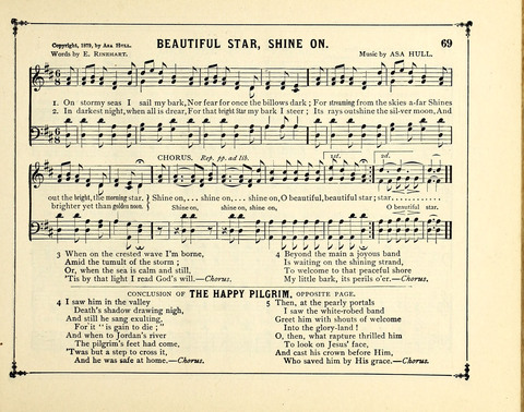 The Gem of Gems: a choice collection of sacred songs, original and selected, for the use of Sunday-Schools, Bible Classes and Social Worship page 69