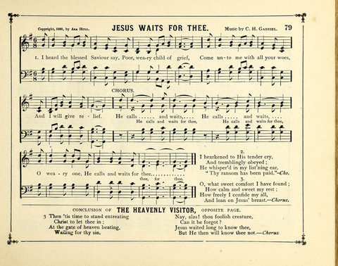 The Gem of Gems: a choice collection of sacred songs, original and selected, for the use of Sunday-Schools, Bible Classes and Social Worship page 79