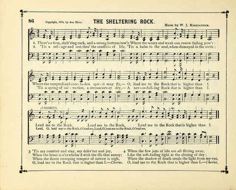 The Gem of Gems: a choice collection of sacred songs, original and selected, for the use of Sunday-Schools, Bible Classes and Social Worship page 86