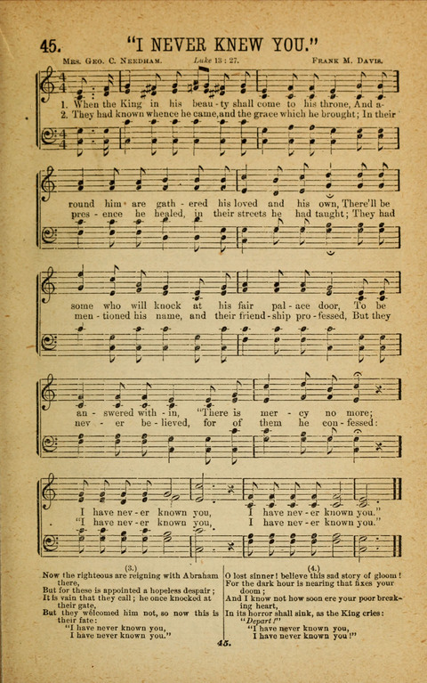 Gems of Gospel Song page 45