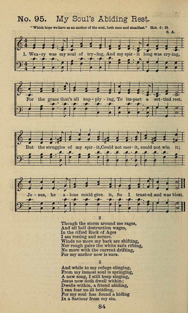 The Gospel of Joy: prepared especially for gospel meetings, camp meetings, devotional meetings, and Sunday schools page 84