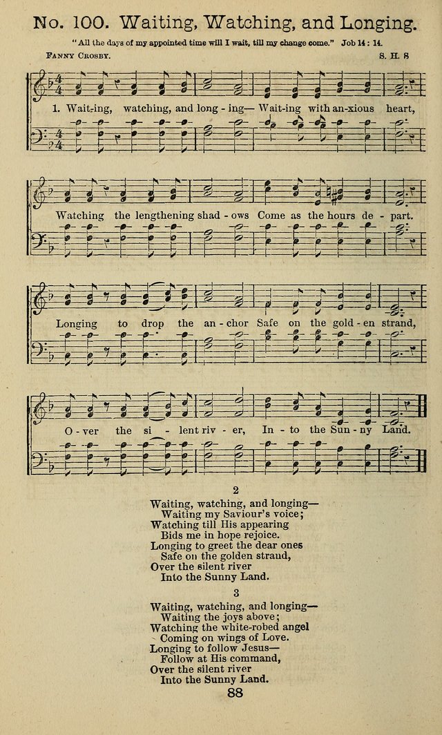 The Gospel of Joy: prepared especially for gospel meetings, camp meetings, devotional meetings, and Sunday schools page 88