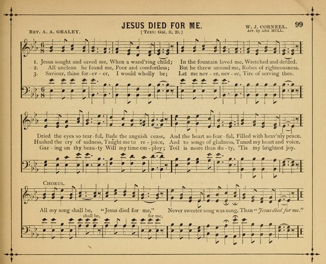 Garlands of Praise: a choice collection of original and selected hymns and tunes suitable for Sunday-Schools, Bible classes and the home circle page 104