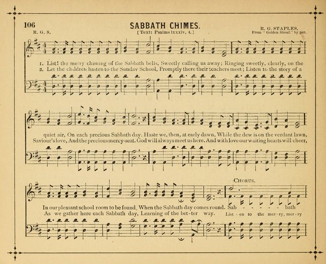 Garlands of Praise: a choice collection of original and selected hymns and tunes suitable for Sunday-Schools, Bible classes and the home circle page 111