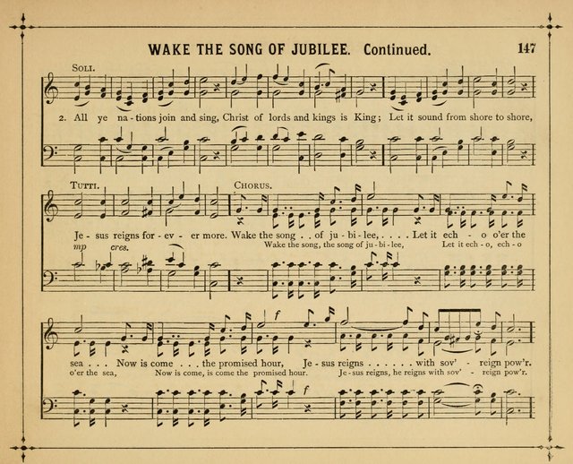 Garlands of Praise: a choice collection of original and selected hymns and tunes suitable for Sunday-Schools, Bible classes and the home circle page 152