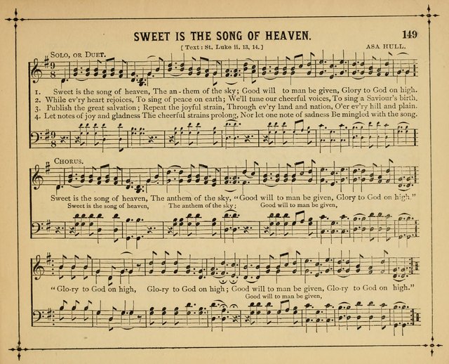 Garlands of Praise: a choice collection of original and selected hymns and tunes suitable for Sunday-Schools, Bible classes and the home circle page 154