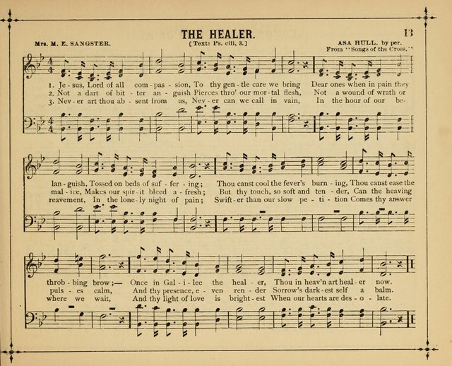 Garlands of Praise: a choice collection of original and selected hymns and tunes suitable for Sunday-Schools, Bible classes and the home circle page 18