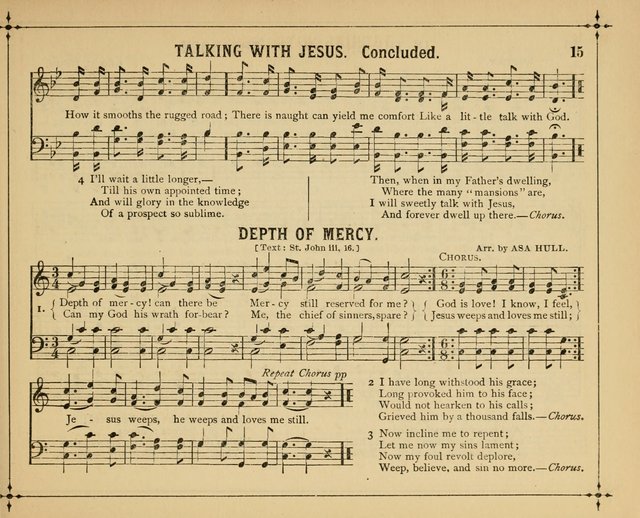 Garlands of Praise: a choice collection of original and selected hymns and tunes suitable for Sunday-Schools, Bible classes and the home circle page 20