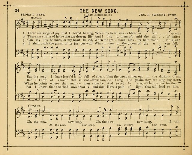 Garlands of Praise: a choice collection of original and selected hymns and tunes suitable for Sunday-Schools, Bible classes and the home circle page 29