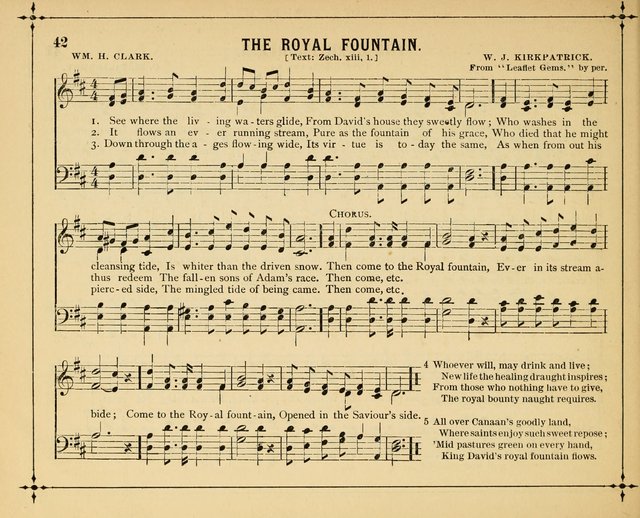 Garlands of Praise: a choice collection of original and selected hymns and tunes suitable for Sunday-Schools, Bible classes and the home circle page 47