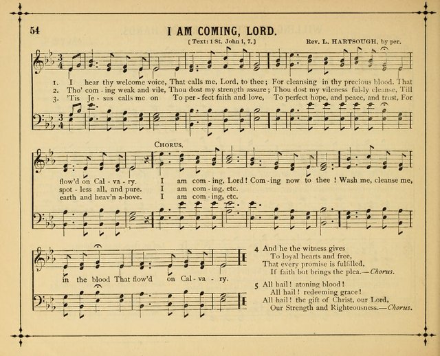 Garlands of Praise: a choice collection of original and selected hymns and tunes suitable for Sunday-Schools, Bible classes and the home circle page 59