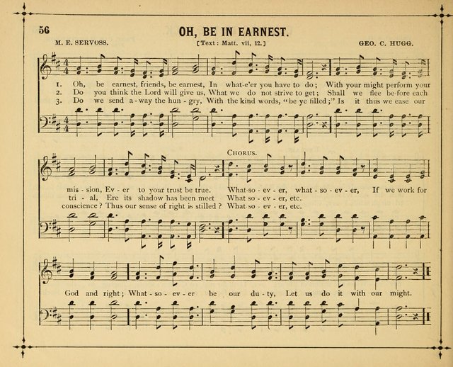 Garlands of Praise: a choice collection of original and selected hymns and tunes suitable for Sunday-Schools, Bible classes and the home circle page 61