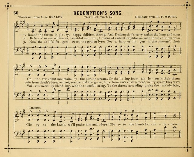 Garlands of Praise: a choice collection of original and selected hymns and tunes suitable for Sunday-Schools, Bible classes and the home circle page 65