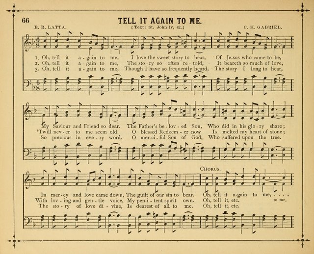 Garlands of Praise: a choice collection of original and selected hymns and tunes suitable for Sunday-Schools, Bible classes and the home circle page 71