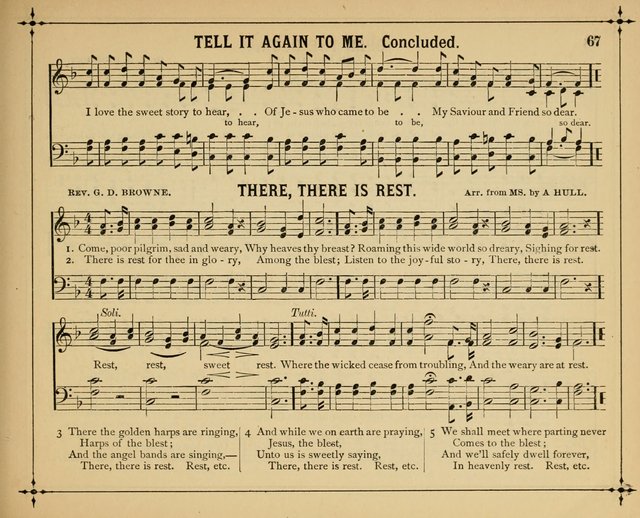 Garlands of Praise: a choice collection of original and selected hymns and tunes suitable for Sunday-Schools, Bible classes and the home circle page 72