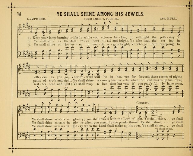 Garlands of Praise: a choice collection of original and selected hymns and tunes suitable for Sunday-Schools, Bible classes and the home circle page 79