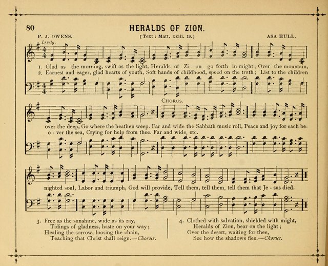 Garlands of Praise: a choice collection of original and selected hymns and tunes suitable for Sunday-Schools, Bible classes and the home circle page 85