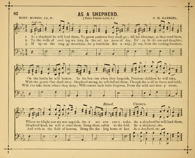 Garlands of Praise: a choice collection of original and selected hymns and tunes suitable for Sunday-Schools, Bible classes and the home circle page 87