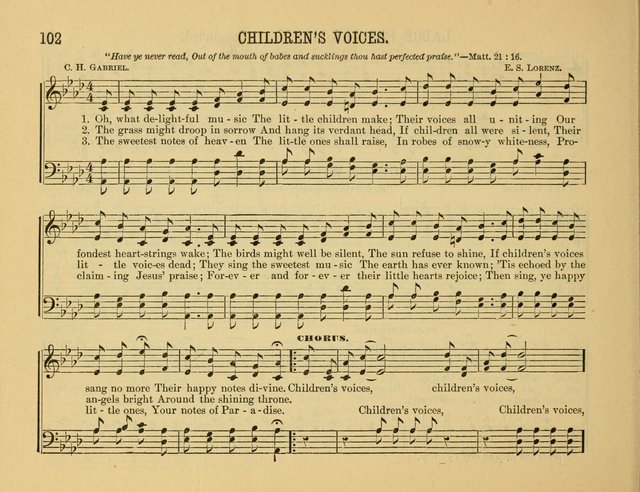 Gates of Praise: for the Sabbath-school, praise-service, prayer-meeting, etc. page 102