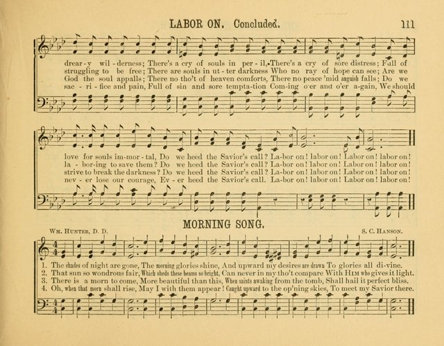 Gates of Praise: for the Sabbath-school, praise-service, prayer-meeting, etc. page 111