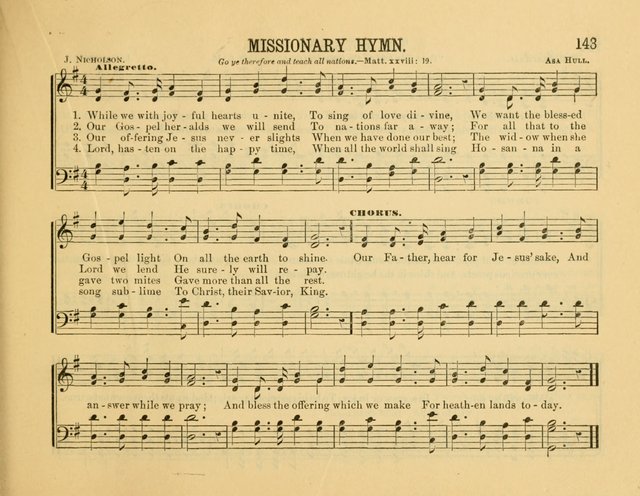 Gates of Praise: for the Sabbath-school, praise-service, prayer-meeting, etc. page 143