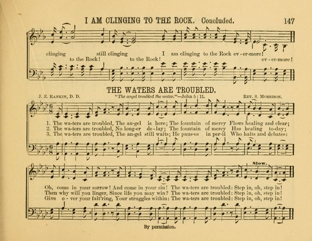 Gates of Praise: for the Sabbath-school, praise-service, prayer-meeting, etc. page 147