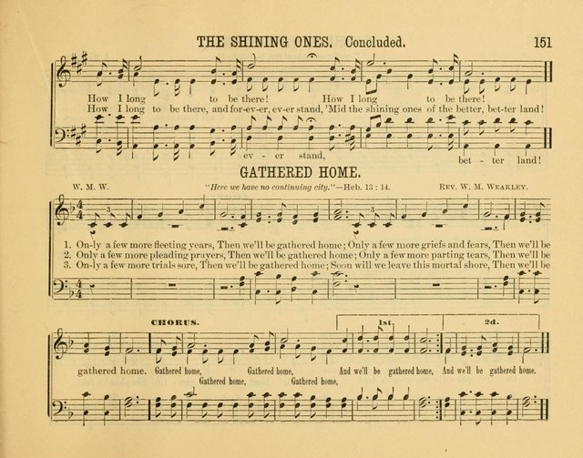 Gates of Praise: for the Sabbath-school, praise-service, prayer-meeting, etc. page 151