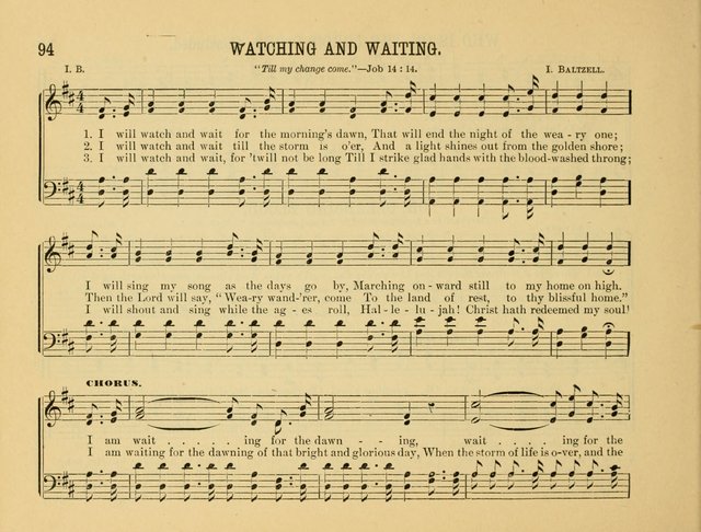 Gates of Praise: for the Sabbath-school, praise-service, prayer-meeting, etc. page 94