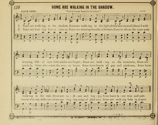 Heavenward: a choice selection of sacred songs, adapted to the wants of Sunday Schools, Praise Meetings and the Home Circle page 128